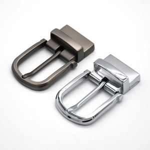 <span class=keywords><strong>Clip</strong></span> de ceinture en métal rotatif Cloxy 35mm pour ceinture pour hommes boucle ardillon réversible en alliage de Zinc argent simple prolonger boucle de ceinture pour hommes - Product Image 6