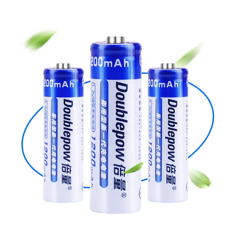 Rechargeable Cell AA Oem Ni-mh Aa Batteries Plasma Tic Battery Cells 1200mah 1.2 Volts 900 Times 1.2V Watches Torch Cells