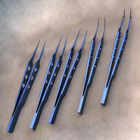 Ensemble d'instruments microchirurgicaux ophtalmiques Shanghai Fltek de 21 pièces en alliage de titane CR-1 pour la chirurgie de la cataracte