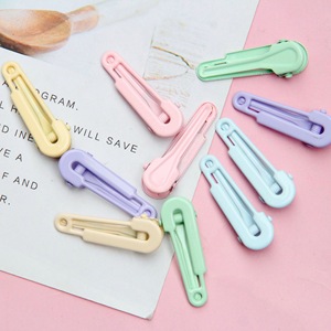 Miaobei 4cm nouveau fun simulation broche alliage pince à cheveux creux couleur bonbon sans couture canard bec <span class=keywords><strong>frange</strong></span> - Product Image 2