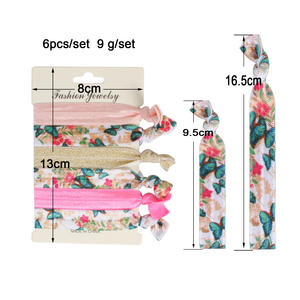 Coleteros de Moda con Diseño de Mariposa, Elásticos de 25 cm, Estilo Casual Japonés y Coreano para Mujer - Product Image 5