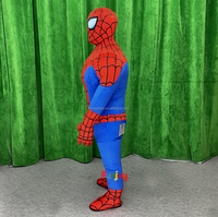 Costume de cosplay Spider-Man pour adultes, costume de mascotte gonflable pour Halloween, costume Spider-Man pour adultes pour les fêtes