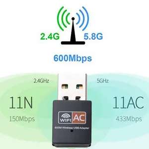 RTL8811CU 5g wifi адаптер Двухдиапазонный 600 Мбит/с usb wifi адаптер 802,11 ac wifi ключ для android tv box