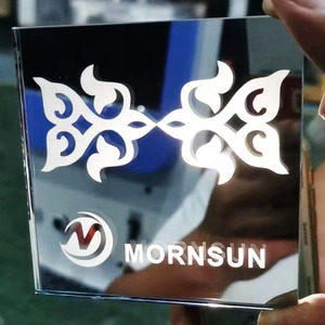เครื่องพ่นทรายด้วยเลเซ<span class=keywords><strong>อร</strong></span>์ CNC ของ Mornsun สำหรับงานกระจก พร้อมฟังก์ชันลอกสีและเจาะ - Product Image 3