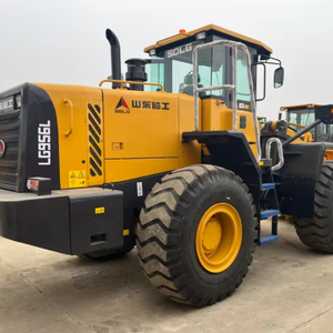 Guter Zustand Bagger lader SDLG LG956 Gebrauchte Bagger lader Zum Verkauf - Product Image 1