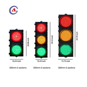 Semáforo Peatonal LED de 200 mm con Energía Solar, Indicador de Parada/Paseo Rojo y Verde, IP65, Duradero para Cruce de Carreteras al Aire Libre - Product Image 4