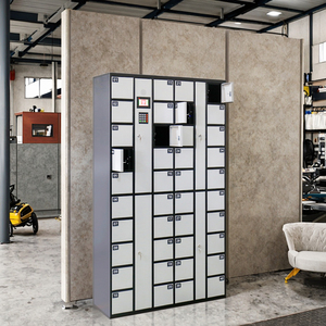 Tùy chỉnh 40-DOOR điện tử lưu trữ Locker với văn phòng thông minh an toàn & tự động kết hợp khóa sử dụng trong nhà cho công cụ lưu trữ - Product Image 1