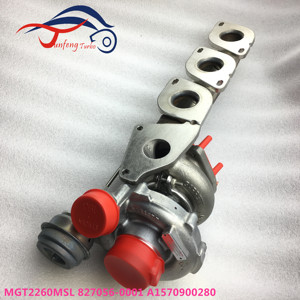 Muslimate 827056-0001 784119-5007S A1570900880 turbocompressore destro per motore a benzina Mercedes Benz CL63 AMG 5.5L M157 <span class=keywords><strong>DELA</strong></span> 55 - Product Image 6