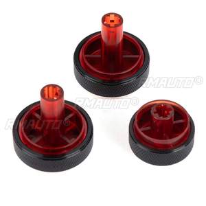 3 ชิ้น/เซ็ตรถอะไหล่ปุ่มปรับแอร์ ปุ่มควบคุมความร้อน อุปกรณ์เสริมสำหรับฮอนด้าซิตี้ 2008-2014 2013 2012 2011 2010 - Product Image 4