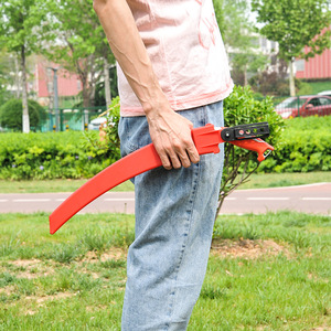 Sierra de mano Lhj350w, hoja de acero con alto contenido de carbono de 350 mm, color naranja plateado, para poda y corte de árboles frutales - Product Image 4