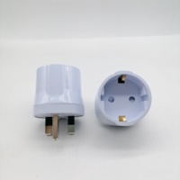 Pour YUADON YD-1316 BS8546 convertisseur obturateur de sécurité britannique EU vers UK/Hong Kong adaptateur de prise de voyage avec prise en laiton fusionné 13A