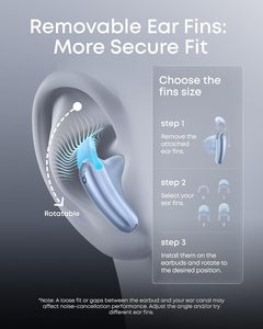 Audífonos Soundcore Liberty de Anker, Diseño Semi-Intraaural, Cancelación de Ruido Adaptativa en Tiempo Real, Audífonos de Traducción - Product Image 6