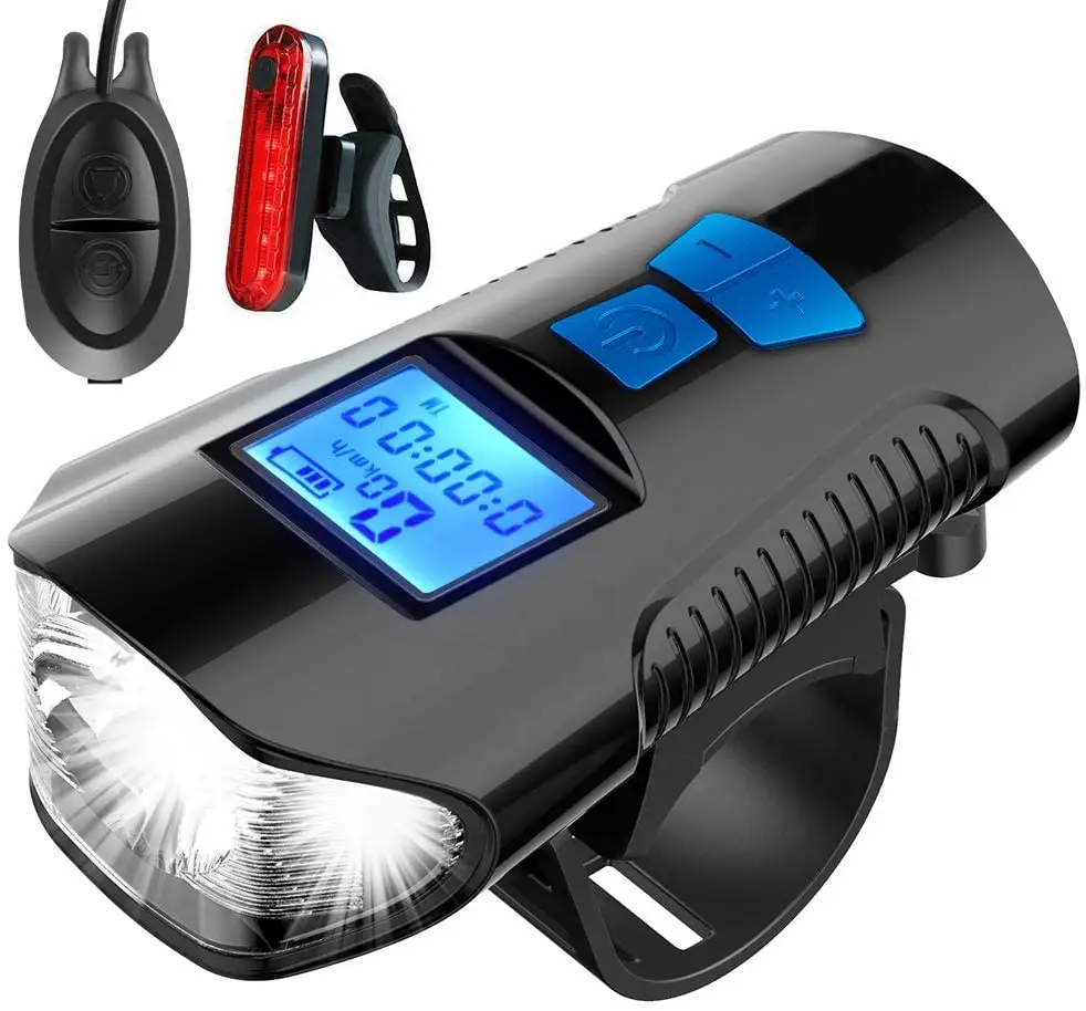Best Seller Suppliers Gps Speedometer For Alloy Bike Light With Horn Bicycle Front