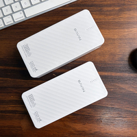 Batería Externa Portátil de 20000 mAh al por Mayor, Logotipo Personalizado, Promociones, PC1185 PC1191, Batería Externa Simple de 10000 mAh y 22.5 W para Teléfono Móvil