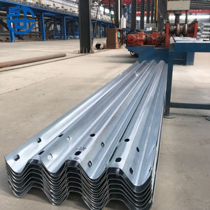 גדר מעקה כביש רכבת מיוצר במהירות משלוח q235 חם טבל מחסום התרסקות גלוון - Product Image 1