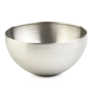 Gold Stainless Steel Fruit Salad Bowls Soup Rice Noodle Ramen Bowl Kitchen Tableware Utensils Food Container Mixing Bowls