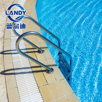 Grille de piscine en matériau ABS, antidérapante, imperméable, résistante aux UV, installation facile, gouttière de drainage, pour enfants et adultes