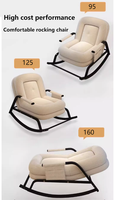Chaise paresseuse inclinable de ménage pour se détendre bébé enfants adulte coloré canapé inclinable simple chaise nordique moderne pour chambre à coucher hôtel
