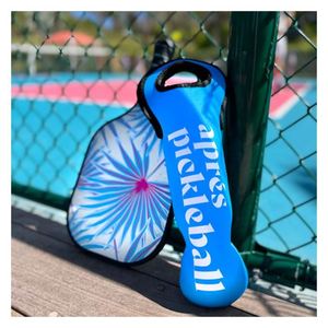 Fundas Personalizadas para Botellas de Vino de Pickleball, Producto Deportivo Promocional - Product Image 1