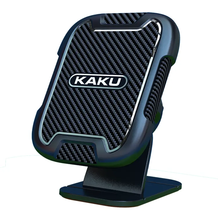 KAKU नरम TPU लचीला मजबूत चुंबकीय मोबाइल फोन कार धारक खड़े स्थिर shockproof 360 समायोज्य खड़े कार माउंट