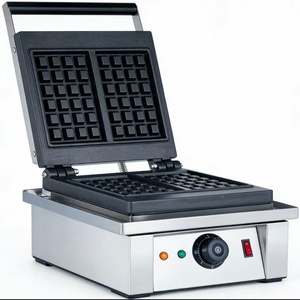 Nuovo Set di 2 Piastra Elettriche Quadrate per Waffle, Antiaderenti, Doppio <span class=keywords><strong>Forno</strong></span>, Riscaldamento Rapido, Alta Produttività, per Colazione Domestica - Product Image 5