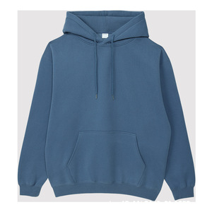 Felpa con Cappuccio da <span class=keywords><strong>Uomo</strong></span> di Alta Qualità, Vestibilità Regolare, Collo Tondo, Non Foderata, in Nylon/Cotone Felpato, Impermeabile, Sportiva e alla Moda - Product Image 5