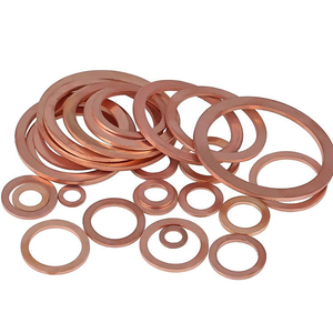 Kit de 50 Arandelas de Sellado de Cobre M8-M20, Juego de Arandelas Planas de Metal Puro, Junta para Tapón de Drenaje de Aceite, Tornillo, Tuerca, Herramientas de Ferretería Automotriz - Product Image 5