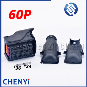 94 Pin 60Pin ECU EDC17/16 steker papan komputer mesin 154 Pin konektor soket dengan Pin 2208279-1 2208272-1 untuk TE VW Audi - Product Image 6