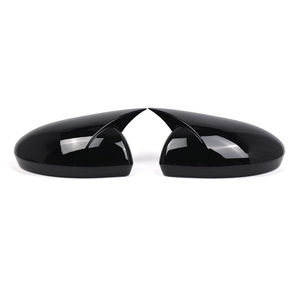Carcasa de Espejo Retrovisor en Plástico ABS Negro Brillante, Juego Completo para Renault Megane MK4 2016-2020, Tipo Adhesivo, Reequipamiento - Product Image 1