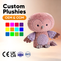 Fournisseur OEM ODM, marionnette de lapin en peluche longue personnalisée avec rembourrage en coton PP, jouet doux certifié ASTM pour enfants