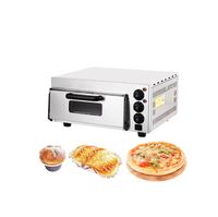 Four à pizza commercial, fours à une ou deux couches, pour cuire les ailes de poulet, les tartes aux œufs, les ailes de poulet, four électrique