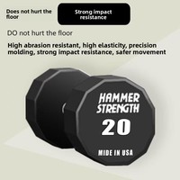 Haltères fixes à 12 poids pour équipement de fitness commercial, machine d'exercice pour squats et musculation des bras