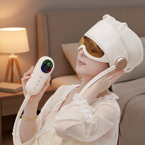 Masajeador de <span class=keywords><strong>Cabeza</strong></span> Bluetooth con Funciones de Compresa Caliente para <span class=keywords><strong>Ojos</strong></span> <span class=keywords><strong>y</strong></span> Masaje de <span class=keywords><strong>Cabeza</strong></span> - Product Image 2