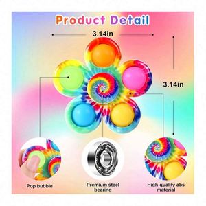 ของเล่นซิลิโคนแบบกำหนดเองได้ บรรเทาอาการ ADHD ของเล่นบีบคลายเครียด POPIT ของเล่นลดความเครียดแบบปรับแต่งได้ สำหรับเด็กอายุ 5 ปีขึ้นไป ของขวัญวันเกิดสำหรับเด็ก - Product Image 2