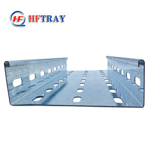 Bandeja de Cables Perforada Galvanizada en Caliente, Resistente a la Corrosión, de 0.65-1.5 mm de Espesor, para Uso Industrial a Gran Escala - Product Image 2