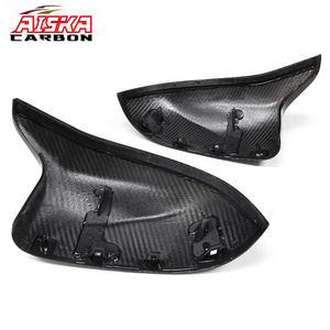 Coque de rétroviseur en carbone véritable AISKA, coque en carbone sèche, rétroviseur à clipser pour BMW X3M F97 X4M F98 X5M F95 X6M X96 X7M - Product Image 5