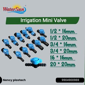 Válvula de Control de Riego de Plástico de Alta Calidad, Conector de Tubo de Goteo, Accesorio de Gestión de Agua para Sistema de Riego Agrícola - Product Image 3