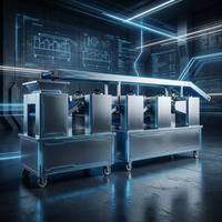 Nueva Máquina Automática EMIN para Hacer Láminas de Masa para Producción y Procesamiento en Panaderías con Nueces y Leche 220/380V