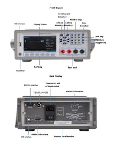 Testeur d'isolation numérique TK2515/TK2516, testeur Hipot, testeur de résistance électrique, résistances numériques pour la sécurité électrique - Product Image 5