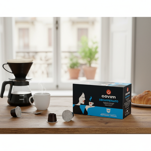 Covim 30 Capsule Decaffeinate Auto-Proteggenti Compatibili Nespresso [0,16 g/capsula] per Macchine da Caffè Pour Over - Product Image 3
