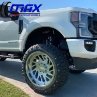 Jantes de camion forgées 22x12 6x139.7 6x5.5 chromées à déport profond pour Dodge Ram 1500 GMC Sierra 1500, jantes chromées personnalisées de 22 pouces