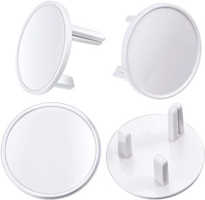 Cubiertas de salida de plástico seguras para bebés estándar del Reino Unido Protectores de enchufes eléctricos con prevención de golpes para niños para seguridad de bebés - Product Image 2