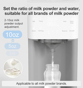Nouveau modèle 2026 : Préparateur de lait infantile multifonctionnel, distributeur d'eau chaude pour biberons, réservoir en acier inoxydable - Product Image 3