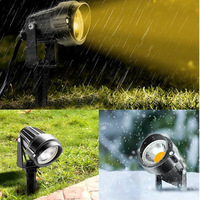 Projecteur paysager extérieur RGBW IP65, éclairage de jardin sur piquet, éclairage d'arbre, lumière LED à intensité variable avec télécommande