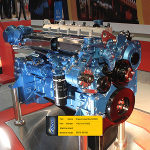 Shantui SD16 động cơ lắp ráp sc9dk 114j-01a-01000 - Product Image 3