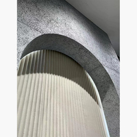 Revêtement mural flexible imperméable en pierre naturelle de style alliage d'aluminium moussé, nouveau design, pour intérieur et extérieur