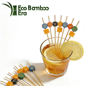 Palillos de Bambú Desechables para Frutas, Biodegradables, con Logotipo Personalizado, para Fiestas y Restaurantes, Precio de Fábrica - Product Image 1