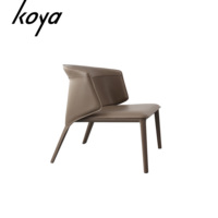Chaises mitigeurs de siège en cuir pour la maison, siège de salon moderne, nouveau design de luxe,