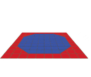 Achteckige Ineinandergreifende Taekwondo-Matten Eva-Schaum-Puzzlefliesen 1m*1m Karate-Tatami Verbindbare Bodenmatte für Sporttraining - Product Image 5