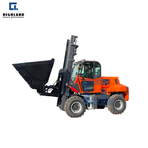<span class=keywords><strong>Recrutement</strong></span> mondial de concessionnaires : Chariot élévateur articulé 4x4 tout-terrain diesel hydraulique de 3,5 tonnes à petit rayon de braquage pour tous les terrains accidentés - Product Image 3